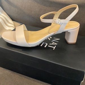 Brand New Nude Sandal/heel